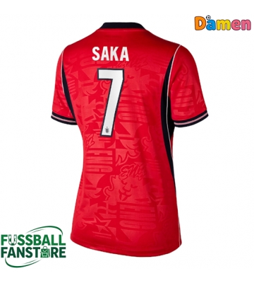 England Bukayo Saka #7 Replik Auswärtstrikot Damen WM 2026 Kurzarm